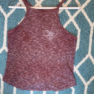 “love made me do it” tank top